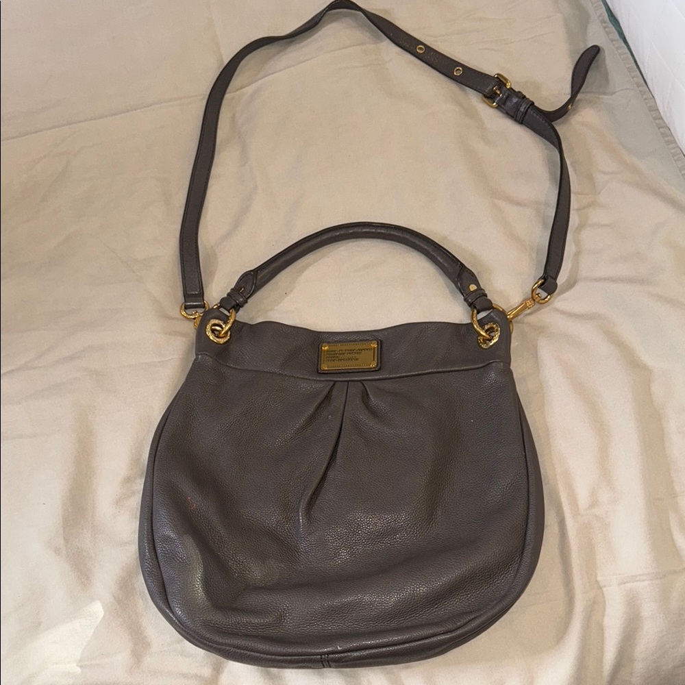 MARC JACOBS Classic Q Hillier Slouchy Hobo Handbag